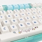 Cinnamon Rabbit 104+25 XDA-like Profile Keycap Set Cherry MX PBT Dye-subbed for Mechanical Gaming Keyboard